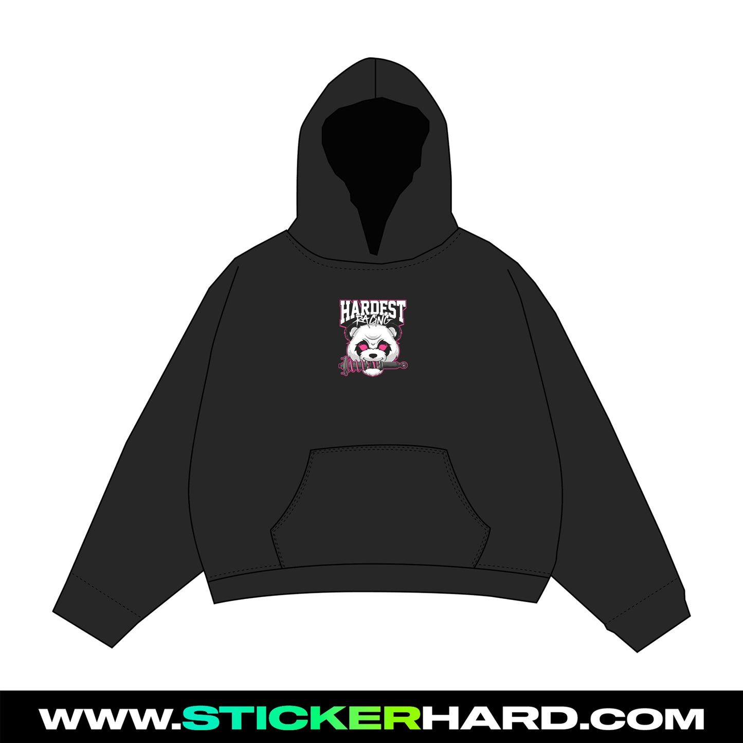 Sudadera HARDEST RACING PANDA