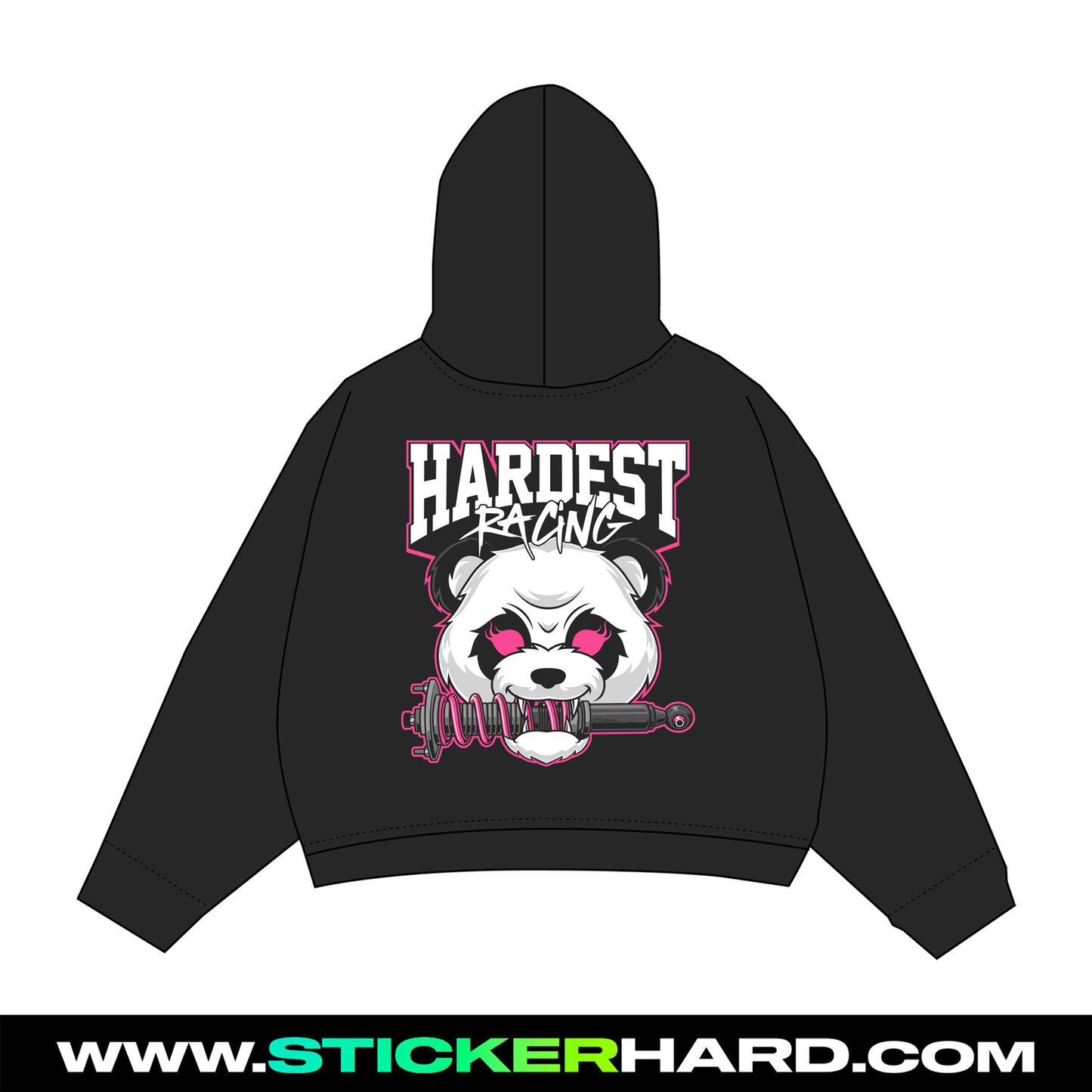 Sudadera HARDEST RACING PANDA