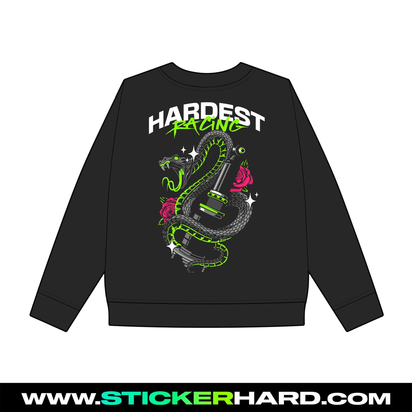 Sudadera Serpiente Hardest Racing