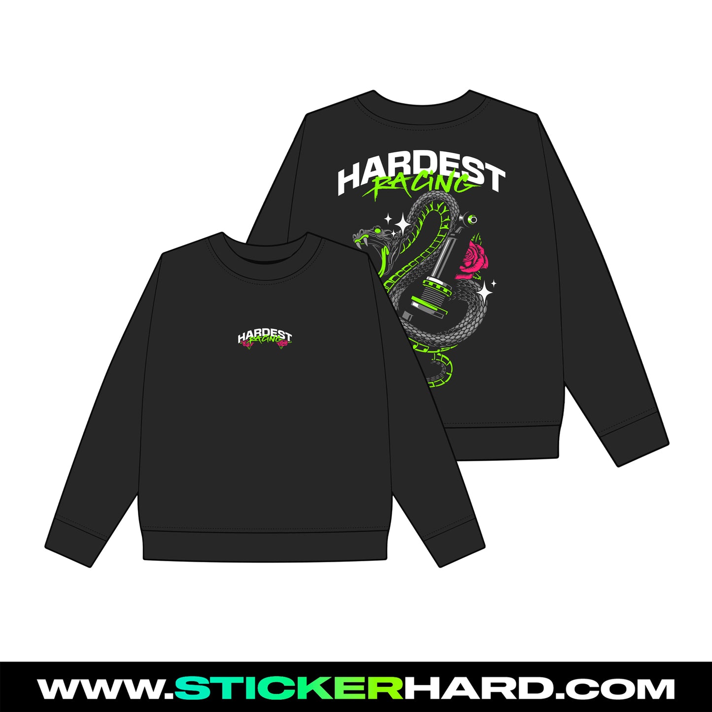Sudadera Serpiente Hardest Racing