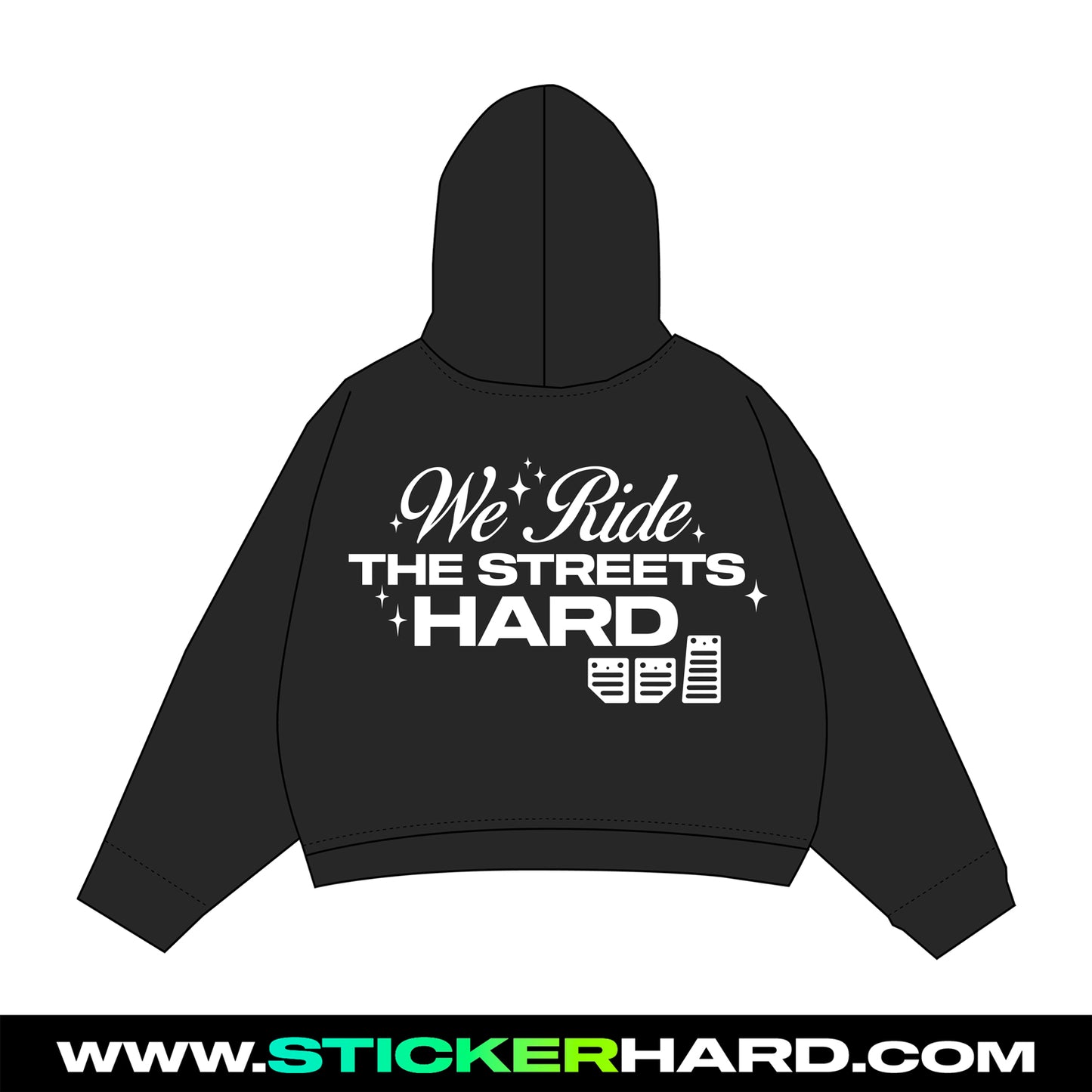 Sudadera We Ride The Streets Hard