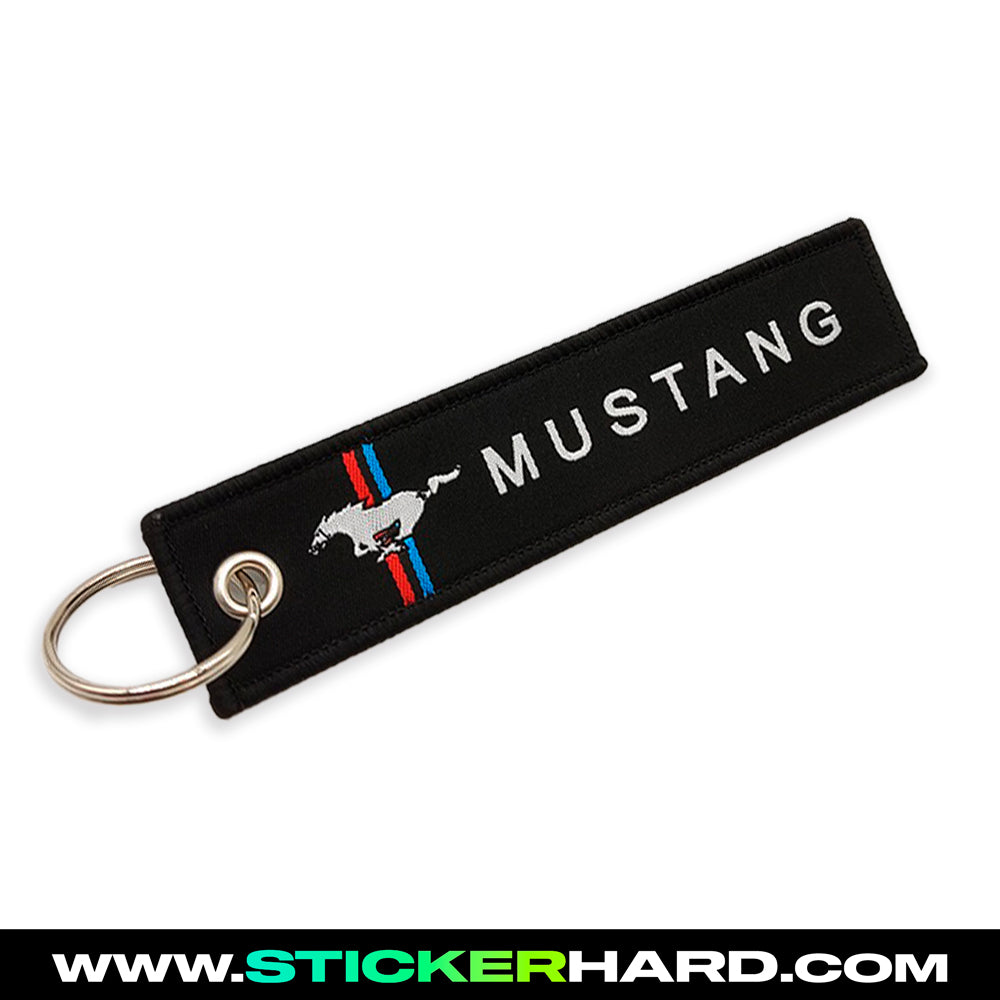 LLAVERO MUSTANG - HARD.STICKER